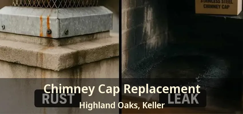 Chimney Cap Replacement Highland Oaks, Keller - TX