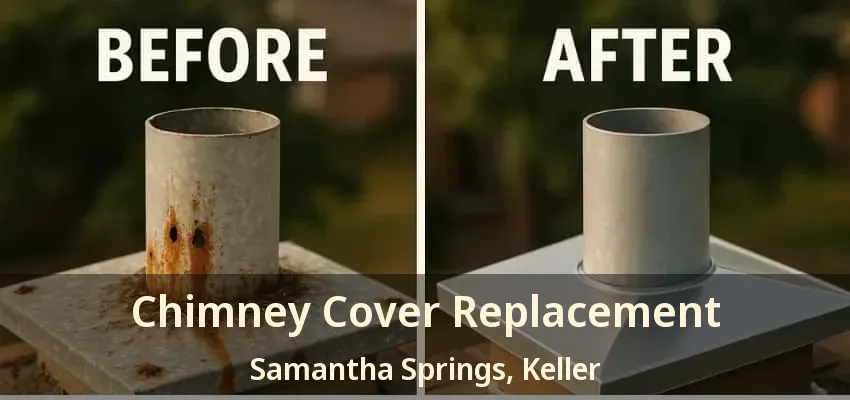 Chimney Cover Replacement Samantha Springs, Keller - TX