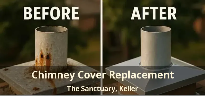 Chimney Cover Replacement The Sanctuary, Keller - TX