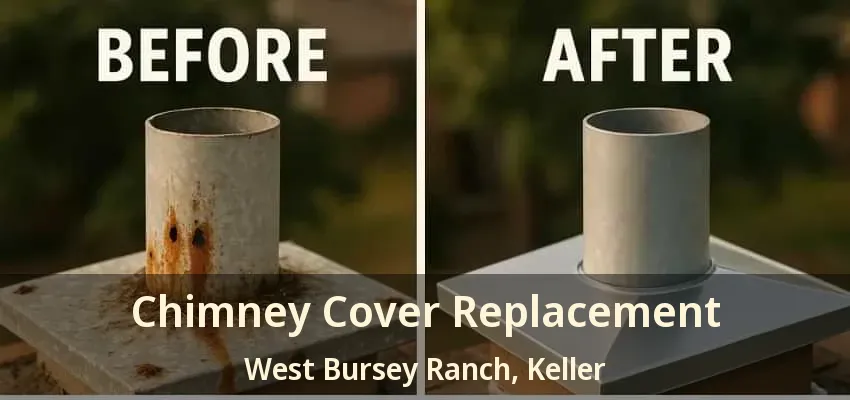 Chimney Cover Replacement West Bursey Ranch, Keller - TX