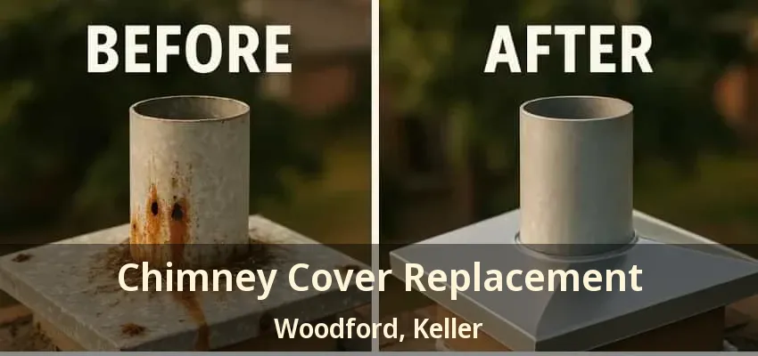 Chimney Cover Replacement Woodford, Keller - TX