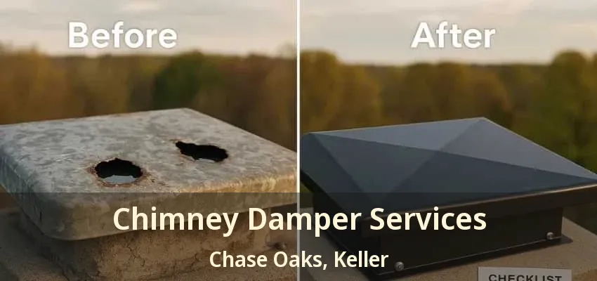 Chimney Damper Services Chase Oaks, Keller - TX