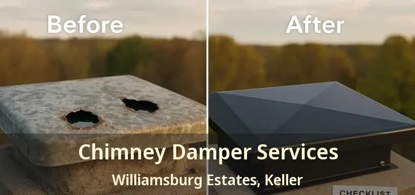 Chimney Damper Services Williamsburg Estates, Keller - TX