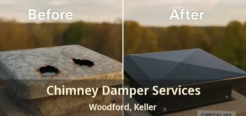 Chimney Damper Services Woodford, Keller - TX
