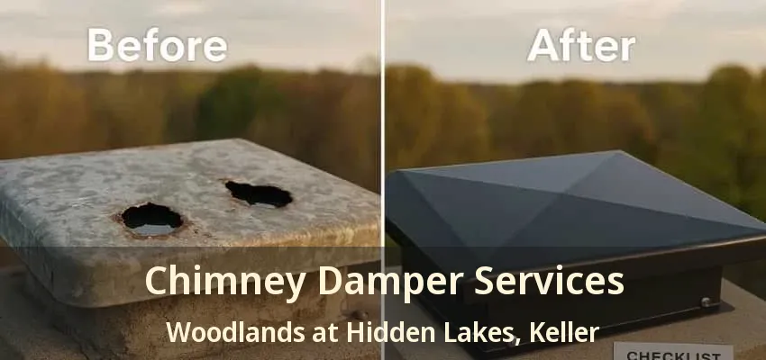 Chimney Damper Services Woodlands at Hidden Lakes, Keller - TX