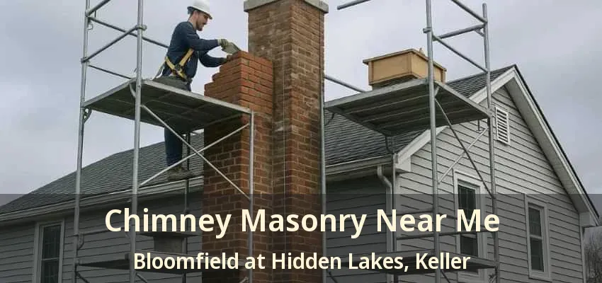 Chimney Masonry Near Me Bloomfield at Hidden Lakes, Keller - TX