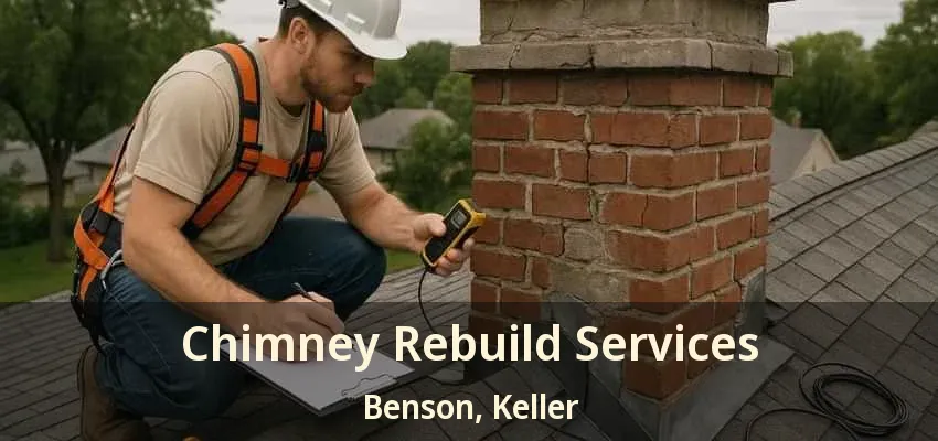 Chimney Rebuild Services Benson, Keller - TX