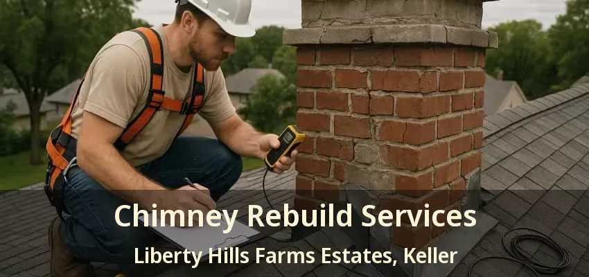 Chimney Rebuild Services Liberty Hills Farms Estates, Keller - TX