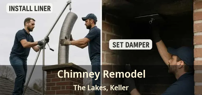 Chimney Remodel The Lakes, Keller - TX