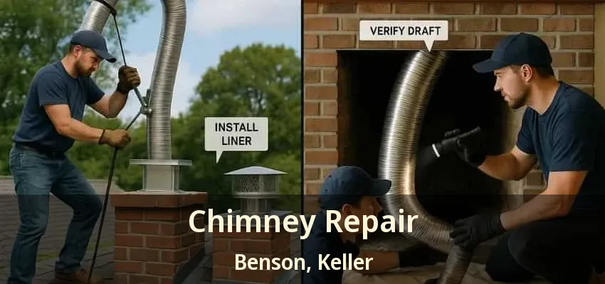 Chimney Repair Benson, Keller - TX