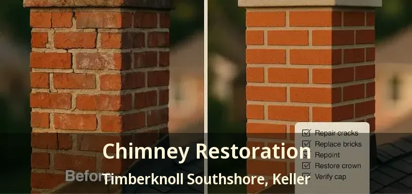 Chimney Restoration Timberknoll Southshore, Keller - TX