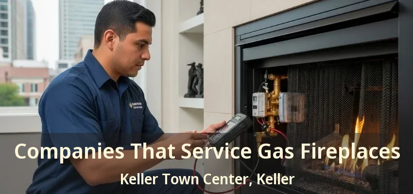 Companies That Service Gas Fireplaces Keller Town Center, Keller - TX