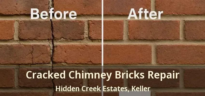 Cracked Chimney Bricks Repair Hidden Creek Estates, Keller - TX