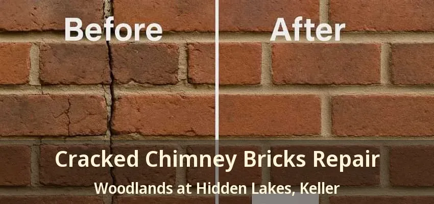 Cracked Chimney Bricks Repair Woodlands at Hidden Lakes, Keller - TX