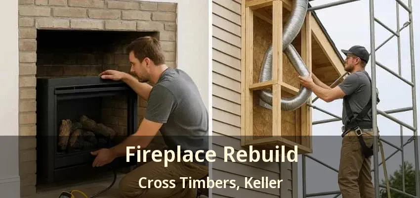 Fireplace Rebuild Cross Timbers, Keller - TX