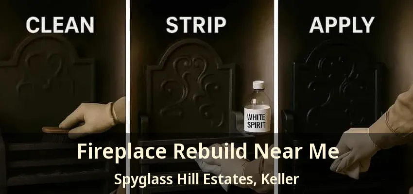 Fireplace Rebuild Near Me Spyglass Hill Estates, Keller - TX
