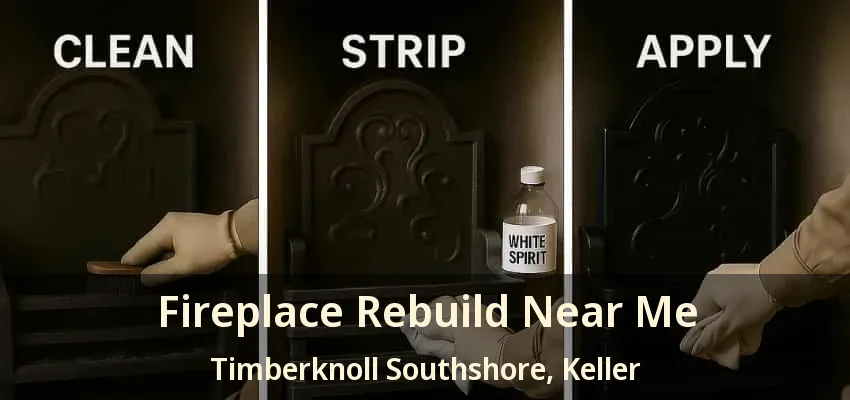 Fireplace Rebuild Near Me Timberknoll Southshore, Keller - TX