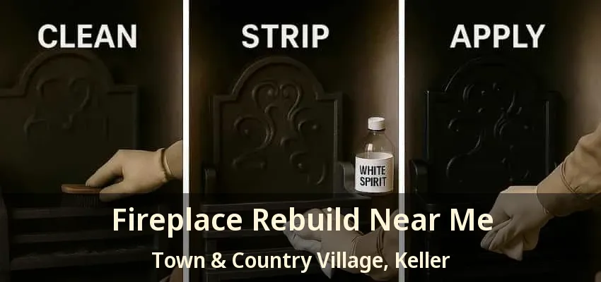 Fireplace Rebuild Near Me Town & Country Village, Keller - TX