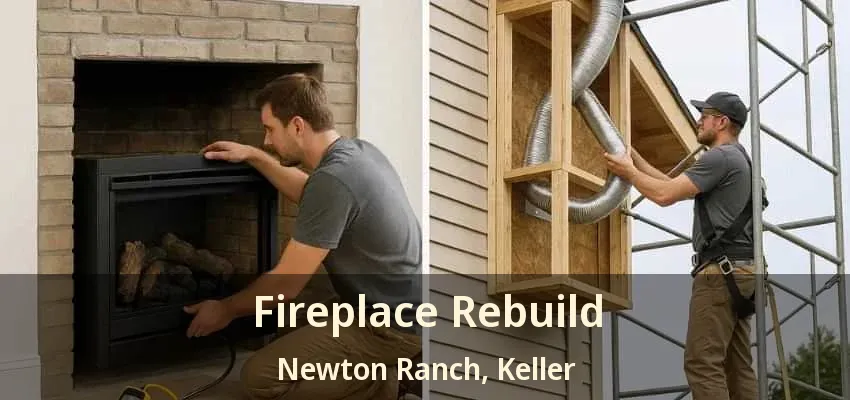 Fireplace Rebuild Newton Ranch, Keller - TX