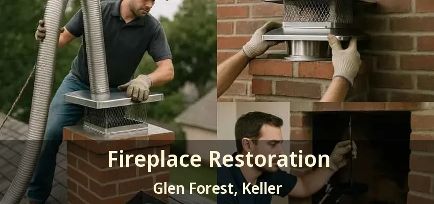 Fireplace Restoration Glen Forest, Keller - TX