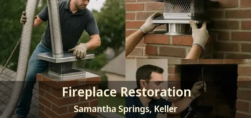 Fireplace Restoration Samantha Springs, Keller - TX