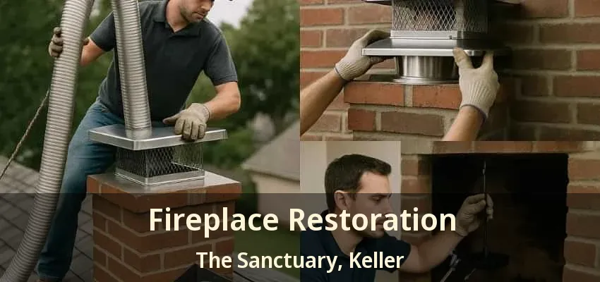 Fireplace Restoration The Sanctuary, Keller - TX