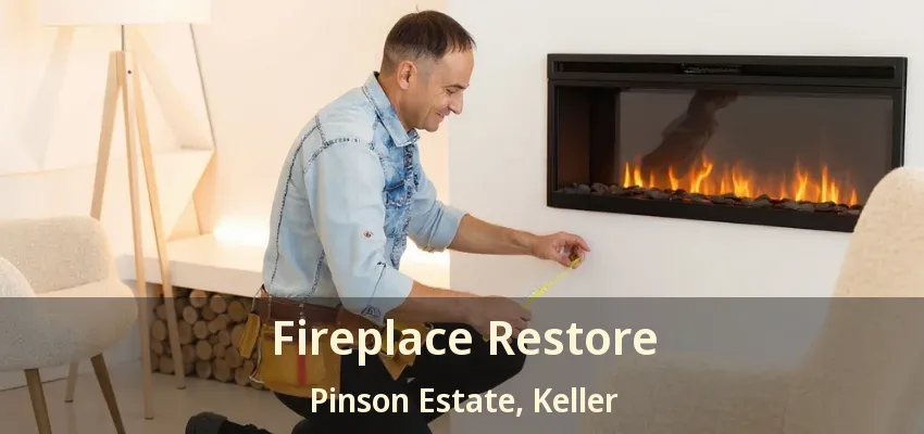 Fireplace Restore Pinson Estate, Keller - TX