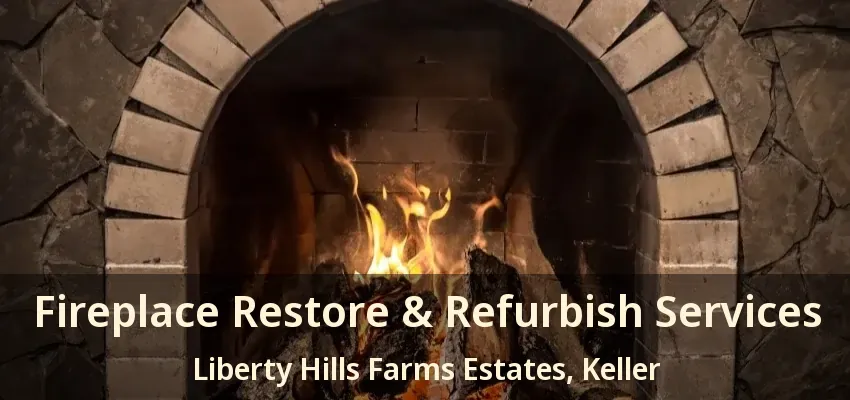 Fireplace Restore & Refurbish Services Liberty Hills Farms Estates, Keller - TX