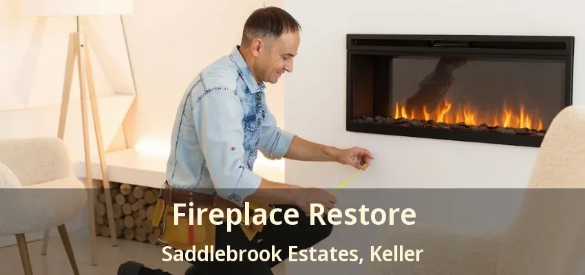 Fireplace Restore Saddlebrook Estates, Keller - TX