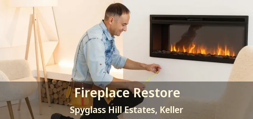 Fireplace Restore Spyglass Hill Estates, Keller - TX
