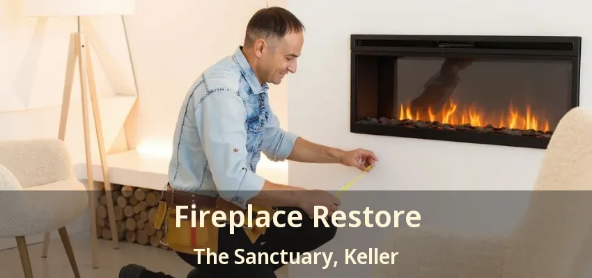 Fireplace Restore The Sanctuary, Keller - TX