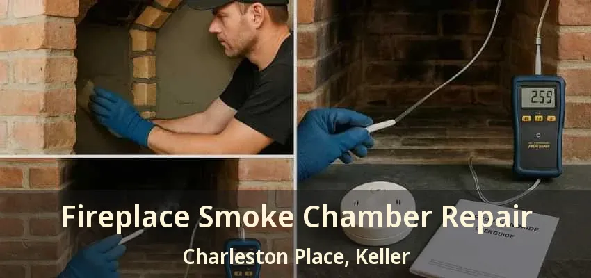 Fireplace Smoke Chamber Repair Charleston Place, Keller - TX