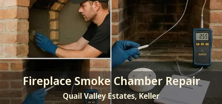 Fireplace Smoke Chamber Repair Quail Valley Estates, Keller - TX