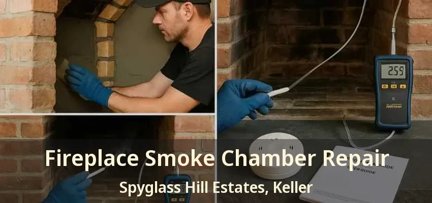 Fireplace Smoke Chamber Repair Spyglass Hill Estates, Keller - TX