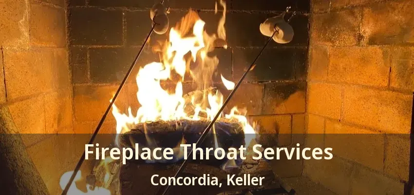 Fireplace Throat Services Concordia, Keller - TX