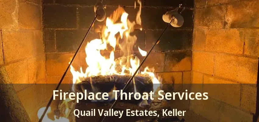 Fireplace Throat Services Quail Valley Estates, Keller - TX