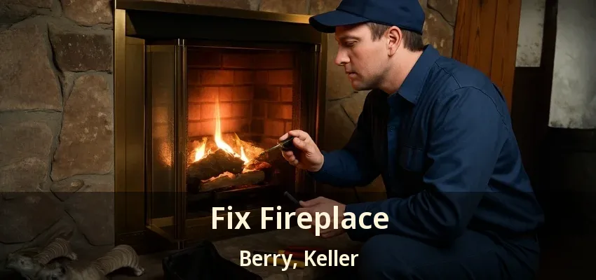 Fix Fireplace Berry, Keller - TX