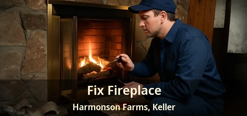 Fix Fireplace Harmonson Farms, Keller - TX