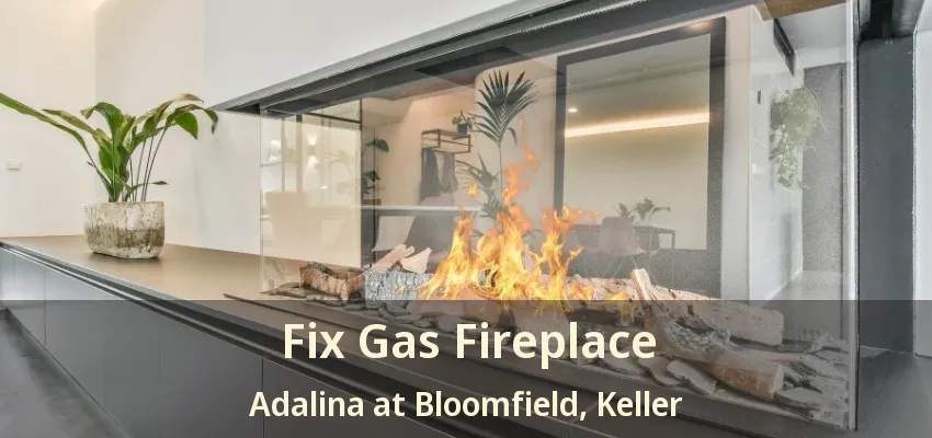 Fix Gas Fireplace Adalina at Bloomfield, Keller - TX