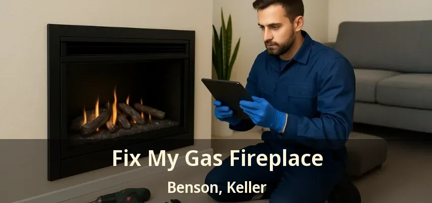 Fix My Gas Fireplace Benson, Keller - TX