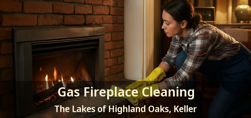 Gas Fireplace Cleaning The Lakes of Highland Oaks, Keller - TX