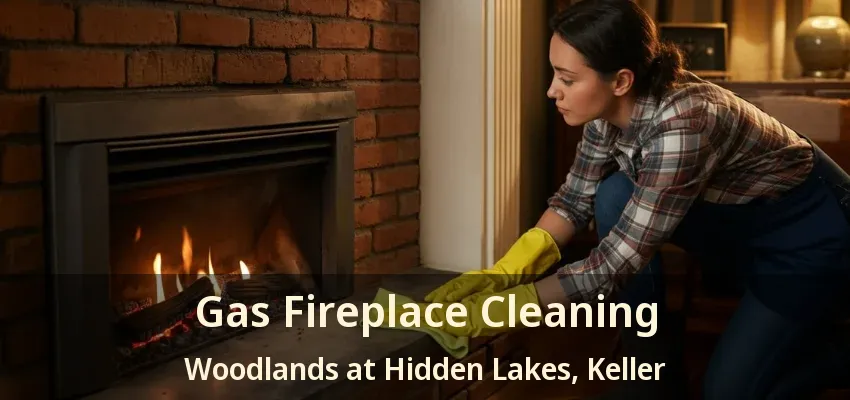 Gas Fireplace Cleaning Woodlands at Hidden Lakes, Keller - TX