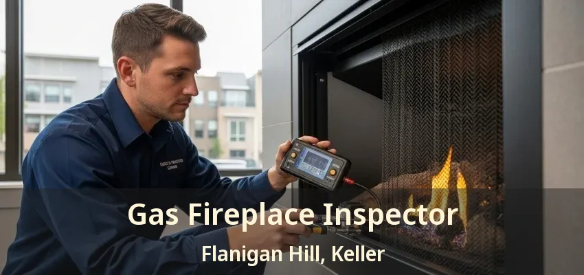 Gas Fireplace Inspector Flanigan Hill, Keller - TX