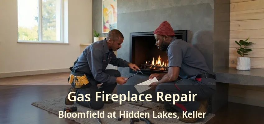 Gas Fireplace Repair Bloomfield at Hidden Lakes, Keller - TX