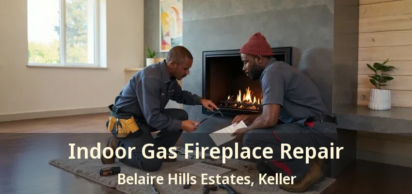 Indoor Gas Fireplace Repair Belaire Hills Estates, Keller - TX