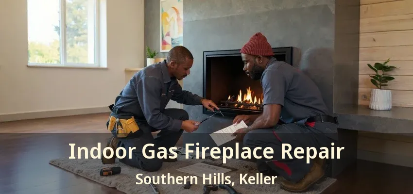 Indoor Gas Fireplace Repair Southern Hills, Keller - TX