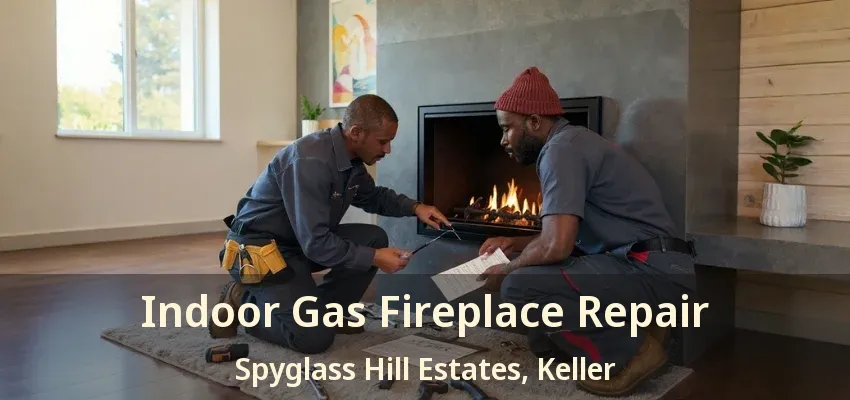 Indoor Gas Fireplace Repair Spyglass Hill Estates, Keller - TX