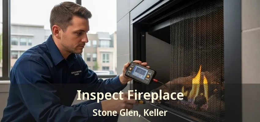 Inspect Fireplace Stone Glen, Keller - TX