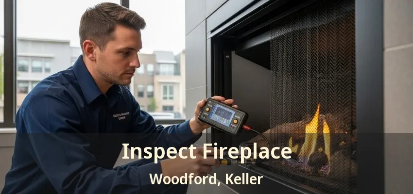 Inspect Fireplace Woodford, Keller - TX