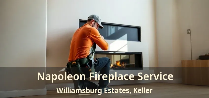 Napoleon Fireplace Service Williamsburg Estates, Keller - TX